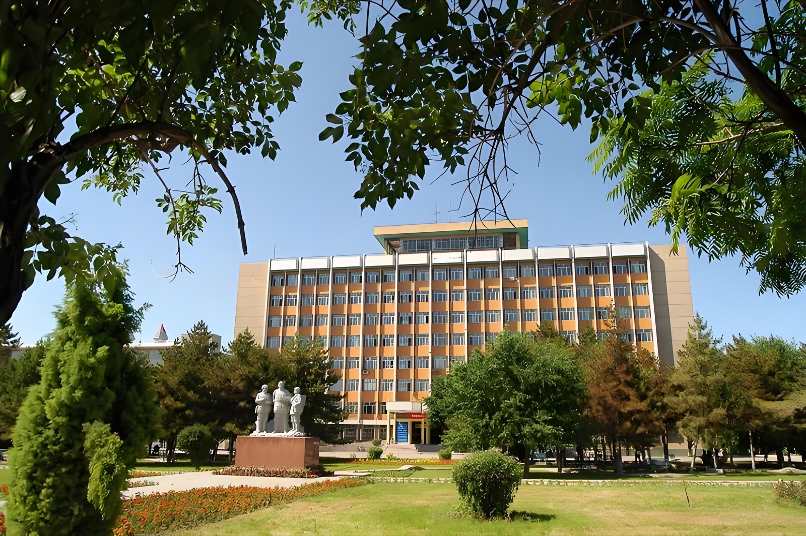 石河子大学医学院校园建筑